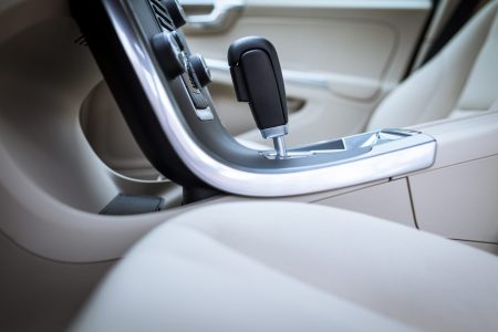 Modern car interior Modern car interior